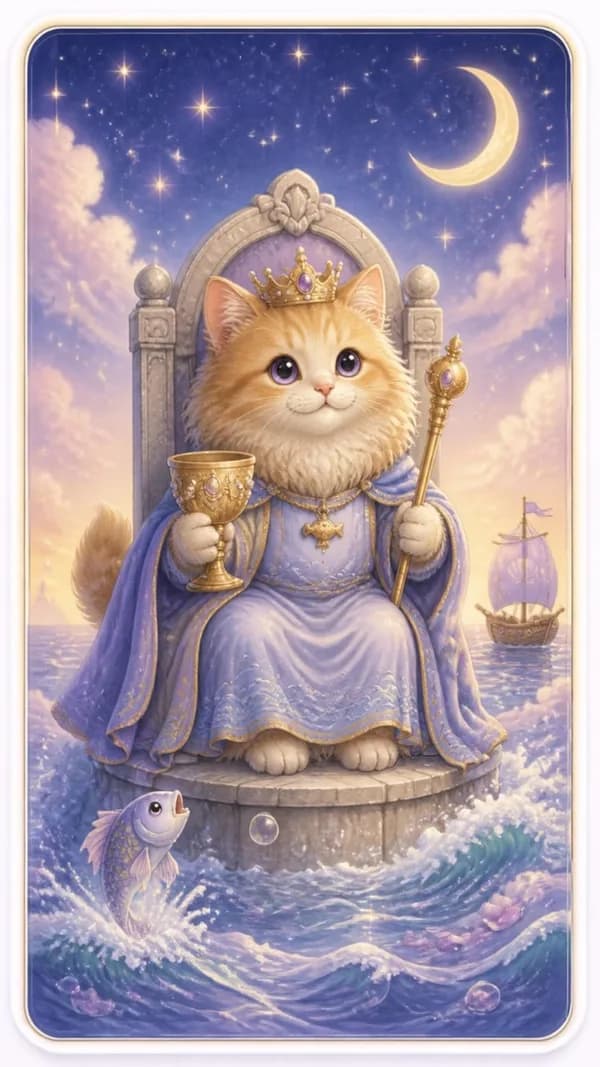 ไพ่ราชาถ้วย King of Cups