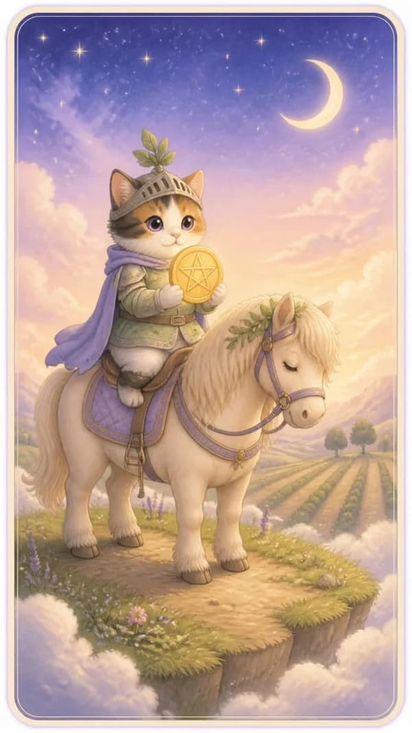 ไพ่อัศวินเหรียญ Knight of Pentacles
