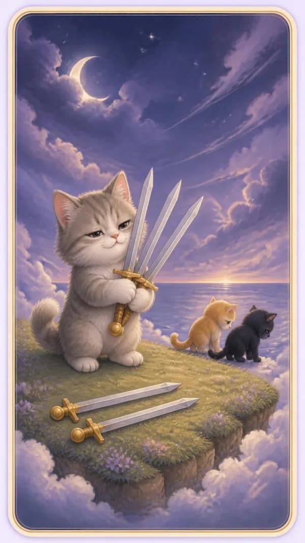 ไพ่ห้าดาบ Five of Swords