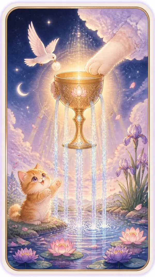 ไพ่เอซถ้วย Ace of Cups