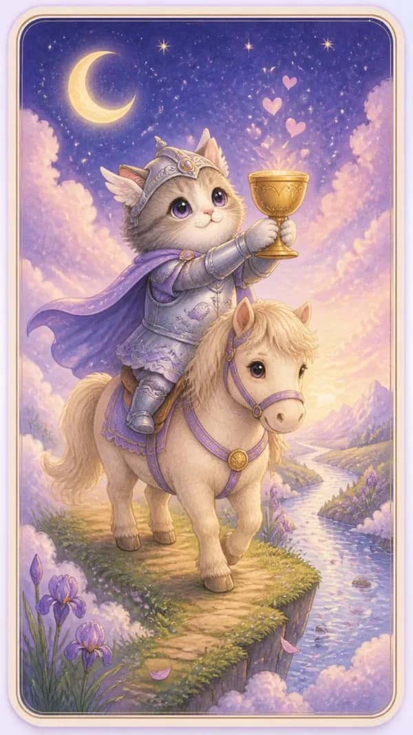 ไพ่อัศวินถ้วย Knight of Cups